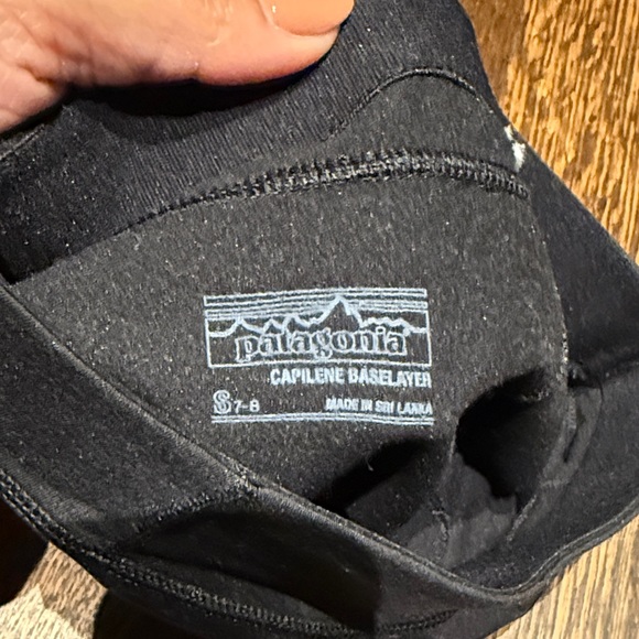 Patagonia Kids Charcoal Leggings - Picture 3 of 3